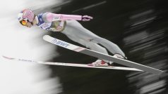 Vojtěch Štursa při závodě v rakouském Innsbrucku