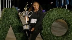 Americká tenistka Serena Williamsová.