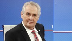Miloš Zeman vystoupil 21. ledna v debatě TV Nova Cesta na Hrad