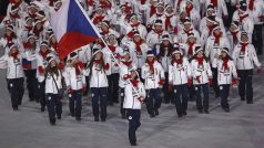 Českou vlajku nesla na olympiádě snowboardistka Eva Samková. Ceremoniálu se zúčastnilo asi pět desítek z 93 českých reprezentantů