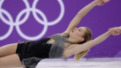 Jekatěrina Alexandrovská na olympiádě v roce 2018