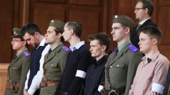 Pražští studenti práv jako postavy z vykonstruovaných politických procesů z 50. let