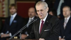 Miloš Zeman vstoupil do svého druhého prezidentského období.