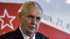 Prezident Miloš Zeman na sjezdu KSČM.