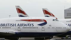 Letadlo společnosti British Airways