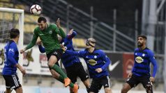Pohárové utkání mezi pražskými Bohemians a Příbramí