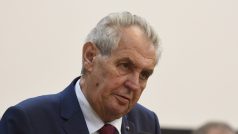 Prezident Miloš Zeman na velitelském shromáždění české armády