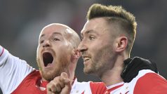 Miroslav Stoch (vlevo) a Jaromír Zmrhal