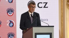 Členství v Severoatlantické alianci je v existenčním zájmu Česka, země této velikosti se sama neubrání, uvedl premiér Andrej Babiš (ANO)