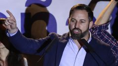 Lídr strany Vox Santiago Abascal Conde