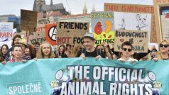 Pochod nazvaný The Official Animal Rights March pořádal spolek Otevři oči pod záštitou britské organizace Surge a podpořily ho další dvě desítky organizací.