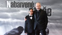 Premiéra filmu Nabarvené ptáče režiséra Václava Marhoula se uskutečnila 11. září 2019 v Praze. Na snímku je režisér Václav Marhoul a herec Petr Kotlár.