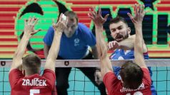 Čeští volejbalisté prohráli s favorizovanými Srby 3:0 a na mistrovství Evropy končí v osmifinále