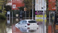 Záplavy na jihu Francie v prosinci 2019