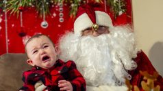 Setkání Santa Clause s dětmi v Michiganu