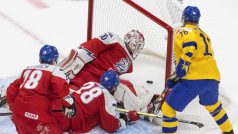 Utkání Česko - Švédsko na juniorském mistrovství světa
