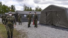Česká armáda připravila pro americké vojáky stanový tábor v Rančířově.