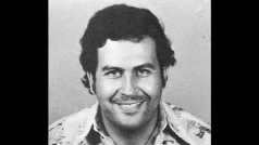 Pablo Escobar na snímku z roku 1977