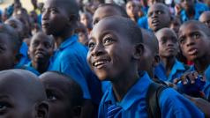 Šťastné dítě v Africe (ilustrační foto)