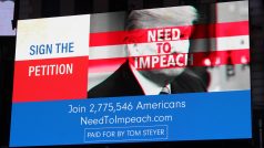 Steyerova petice požadující impeachment prezidenta nabrala za necelý půlrok přes pět milionů podpisů.