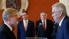 Prezident Miloš Zeman jmenoval Michala Mazance předsedou Nejvyššího správního soudu loni v září