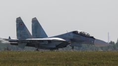 Ruská stíhačka Suchoj Su-30