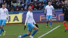 Rozhodující branku v zápase proti Slovácku vstřelil ostravský útočník Eneo Bitri
