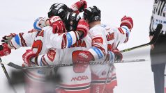 Hokejisté Olomouce slaví postup do čtvrtfinále extraligy