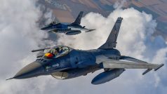 Stíhačky F-16 rumunského letectva