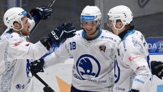 Hokejisté Plzně deklasovali ve 47. kole extraligy Olomouc 8:0 a po dvou porážkách naplno bodovali