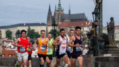 Účastníci Pražského maratonu a mistrovství České republiky