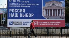 Ruské parlamentní volby proběhnou od pátku do neděle 17. - 19. září
