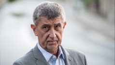 Andrej Babiš po schůzce v Lánech.