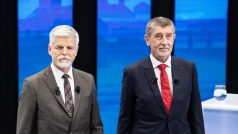 Finalisté druhého kola prezidentských voleb Petr Pavel a Andrej Babiš se setkali v debatě na CNN Prima News