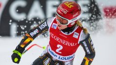 Ester Ledecká na Světovém poháru v Lake Louise