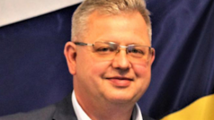 Viktor Těreščenko, starosta města Velykyj Burluk v Charkovské oblasti.