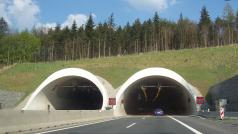 Tunel Valík na dálnici D5