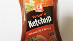 Kečup s nízkým obsahem rajčat, který jste si mohli koupit v Kauflandu.
