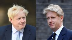 Boris Johnson a jeho mladší bratr Jo Johnson.