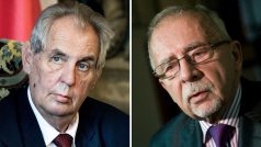 Prezident Miloš Zeman a Stanislav Křeček, dlouholetý zástupce ombudsmanky Anny Šabatové