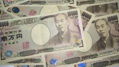 Japonské jeny (ilustrační foto)
