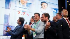 Prezident Zelenskyj poděkoval voličům za důvěru.