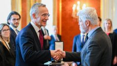 Prezident Petr Pavel udělil Řád Tomáše Garrigua Masaryka III. třídy generálnímu tajemníkovi NATO Jensi Stoltenbergovi