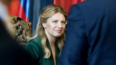 Slovenská prezidentka Zuzana Čaputová