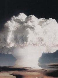 pokusný výbuch vodíkové bomby