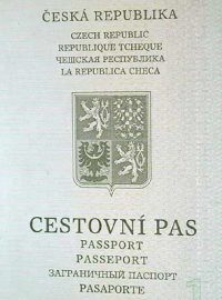 Osobní doklad - cestovní pas