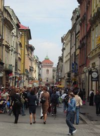 Florianská ulice v Krakově