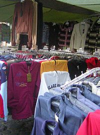 textil na tržnici