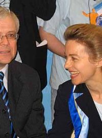 Vladimír Špidla a Ursula von der Leyenová