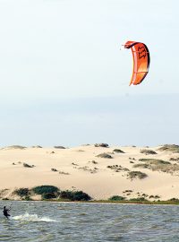 Kite-surfing v Litvě